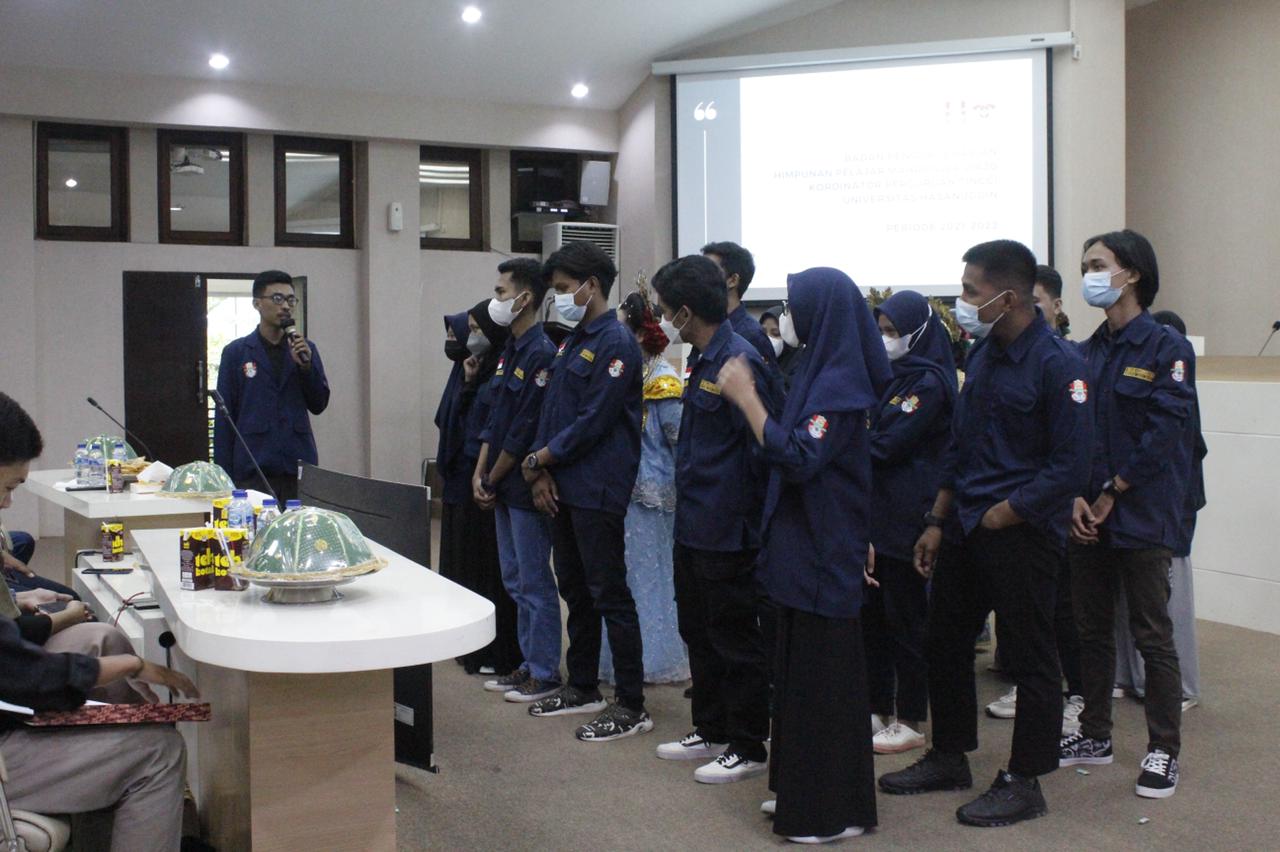 Pelantikan BPH HIPERMAWA KOPERTI UNHAS, Bekerja Kolektif Itu Ciri Kami