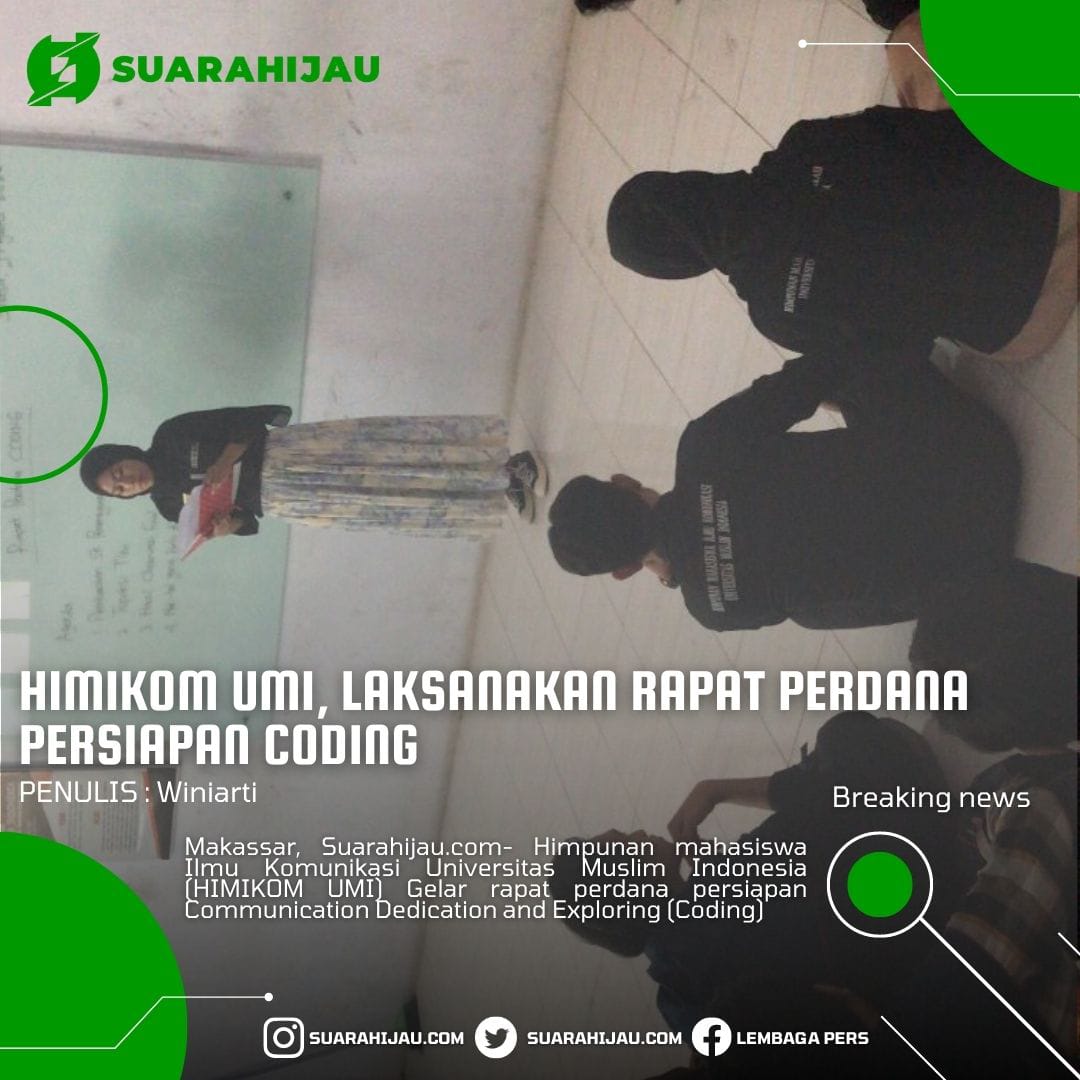 HIMIKOM UMI,laksanakan rapat perdana persiapan coding