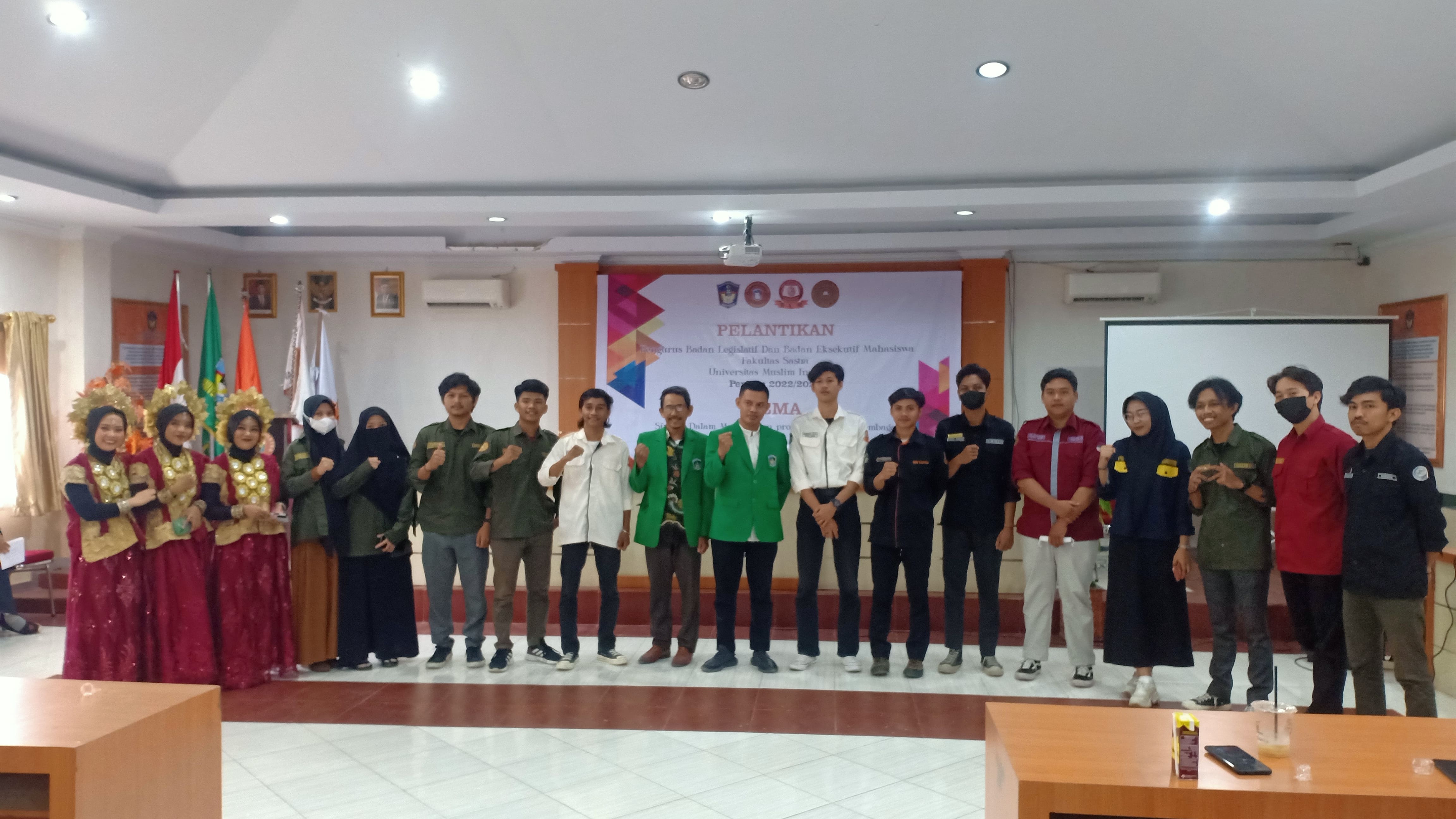 BEM dan BLM FS UMI sukses gelar pelantikan pengurus baru