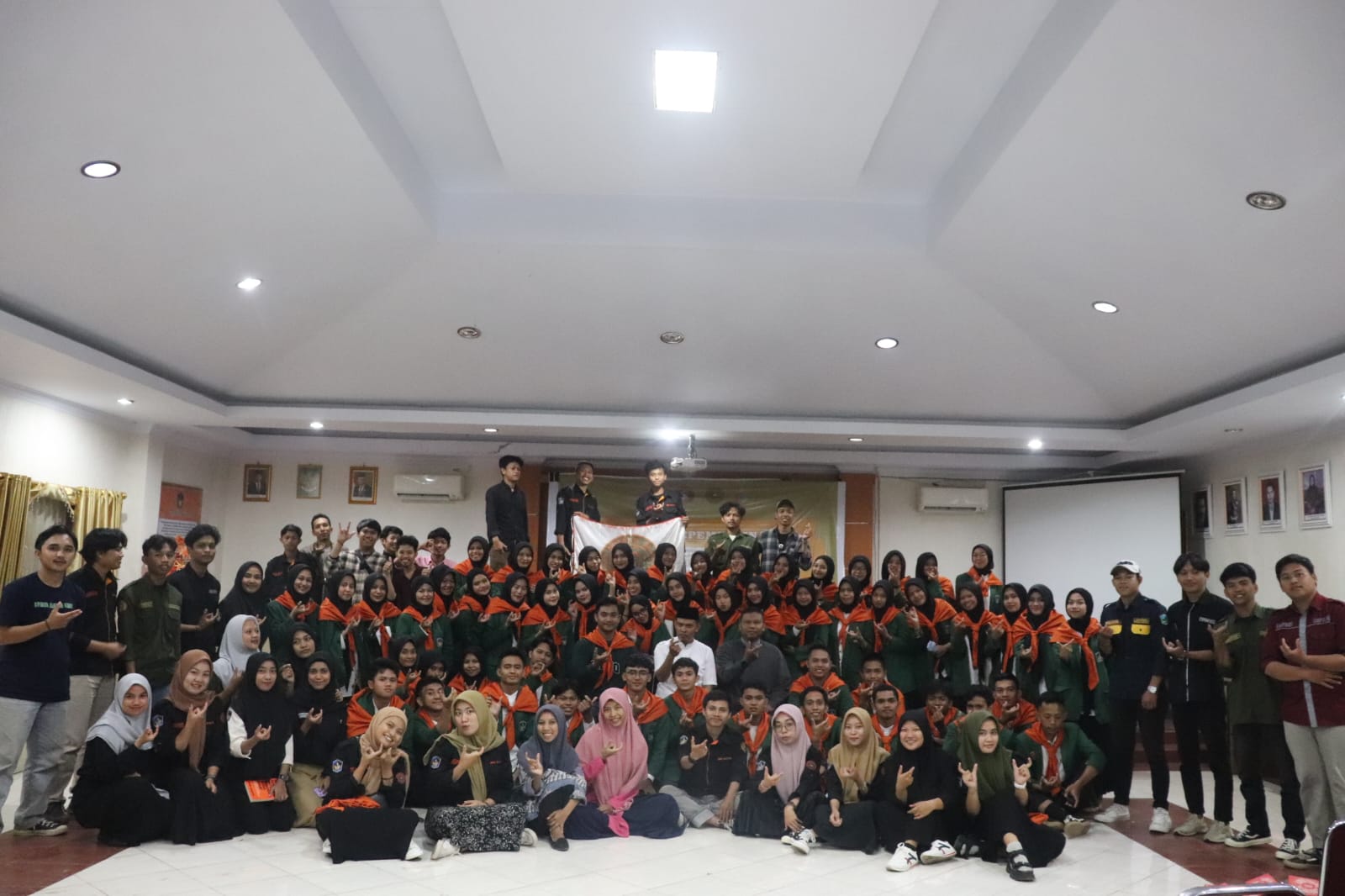 Akrabkan Mahasiswa Baru Melalui LK 1 BEM FS berlangsung sukses