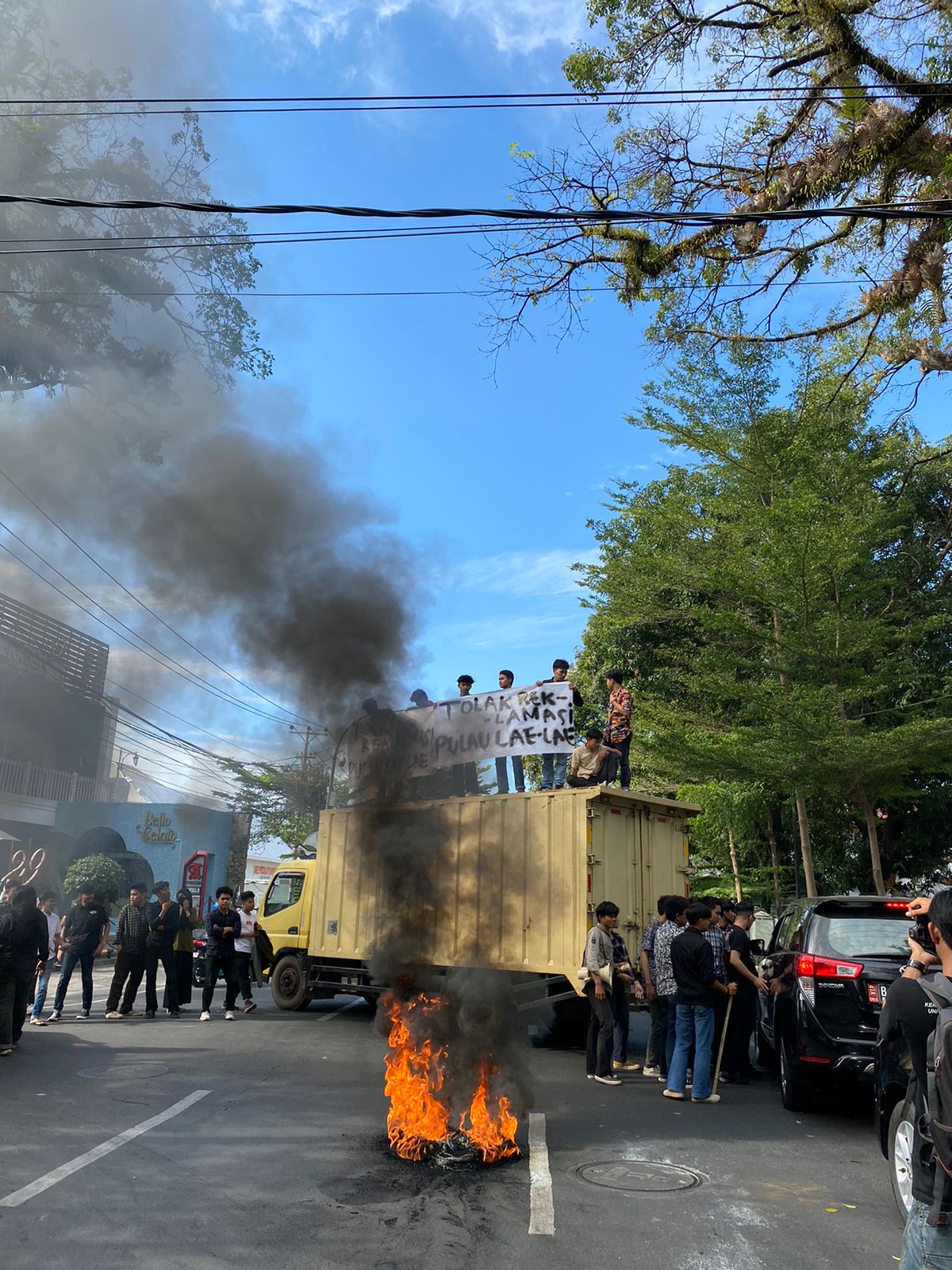 HMI Komisariat USTS UMI Mengecam Tindakan Represif terhadap warga Lae Lae